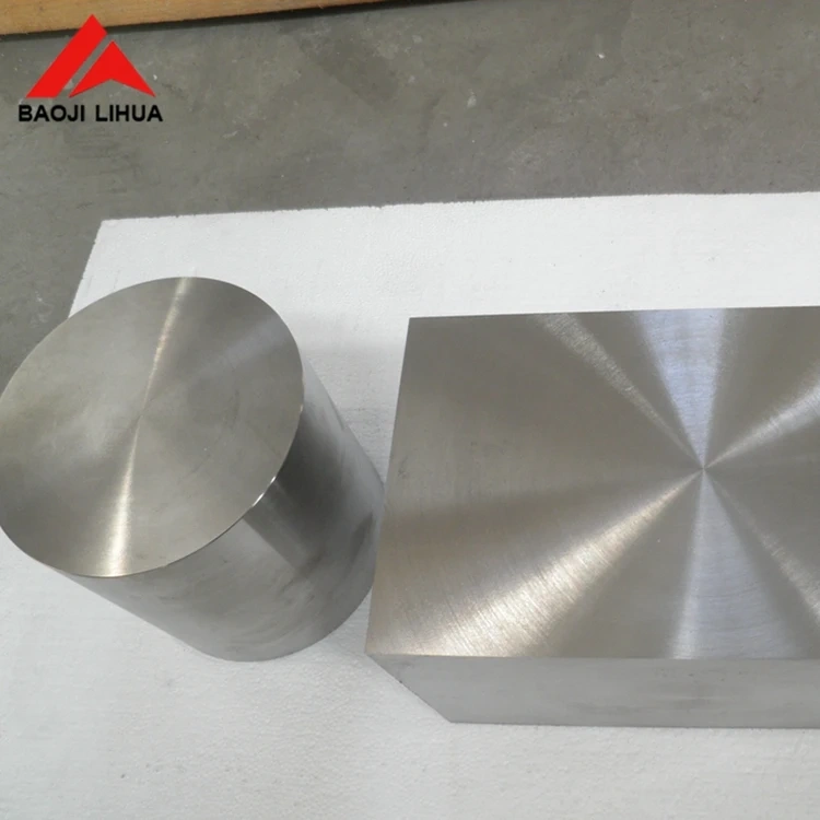 Hot sale ti6alv gr5 pure titanium ingot block billet price per kg