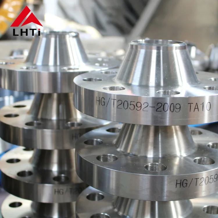 ANSI ASTM B16.5 titanium GR1 GR5 GR7 WN welding neck flange