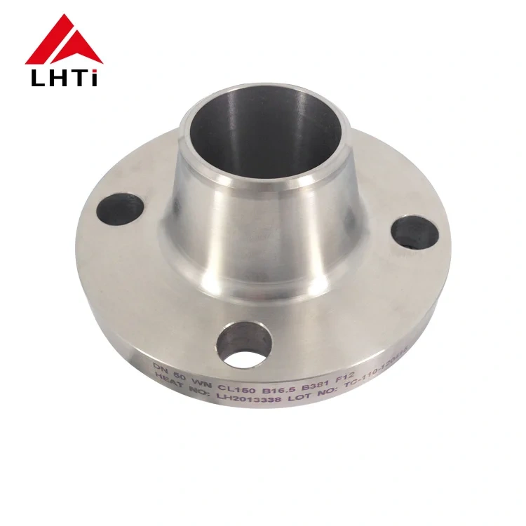 ANSI B 16.5 Ti GR12 titanium WNRF flange 6 INCH CL600