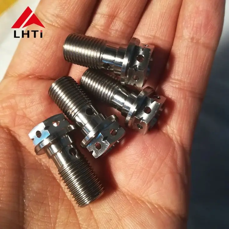 gr5 single Banjo titanium Bolt  M10 x 1.0 titanium probolt Race motorcycle parts
