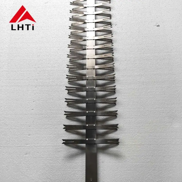 grade2 titanium jigs rack hook tube components for coating Electroplating
