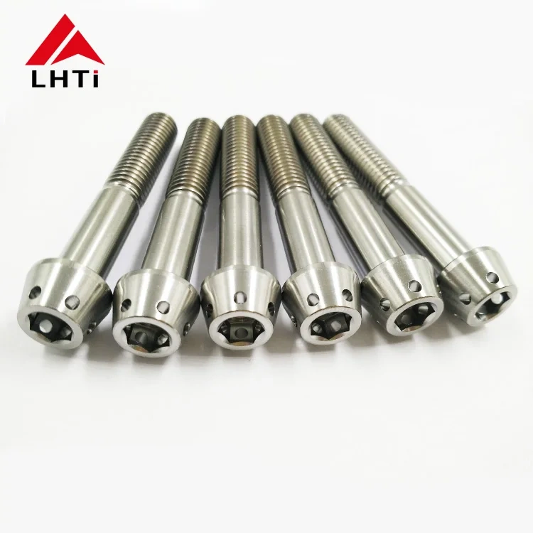 Hex head DIN 912 tap m5 m6 m8 Titanium bolt /screw for sale