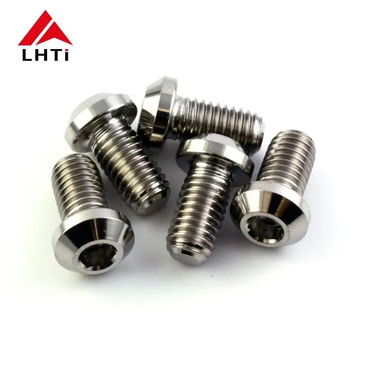 Kawasaki Yamaha Ducati Front and Rear Disc Bolt Set Brake Disc Rotor Bolt Gr5 M8 Titanium Allen Head DIN M8 X 20mm Polished Cnc