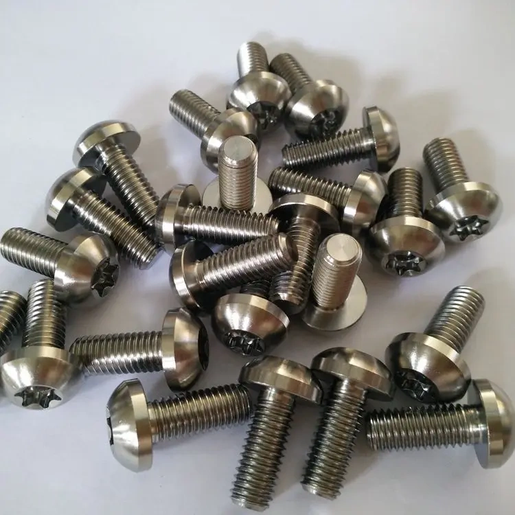 M3 M4  M5 M6 M8 M10 GR2 GR5  torx  head  Titanium screws for bicycle