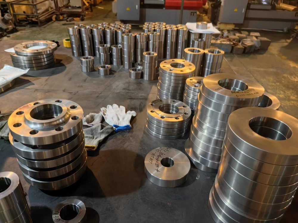 Factory Directly Supply Titanium material Long Weld Neck Flange with High Quality