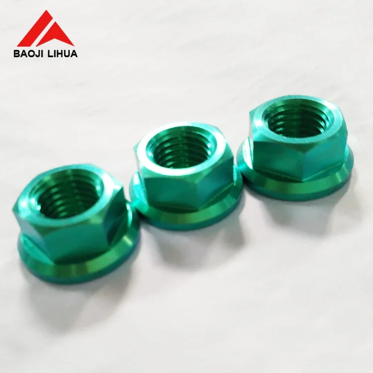 M5 M6 M8 M10 M14 M18 M20 M24 DIN6923  titanium flange nuts and bolts