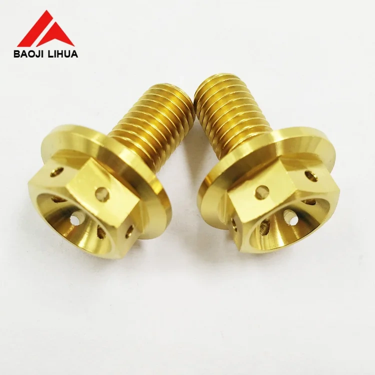 GR5 Racing titanium bolts M8/m10/m12/m14/m18/m24 for motorcycles and automobile
