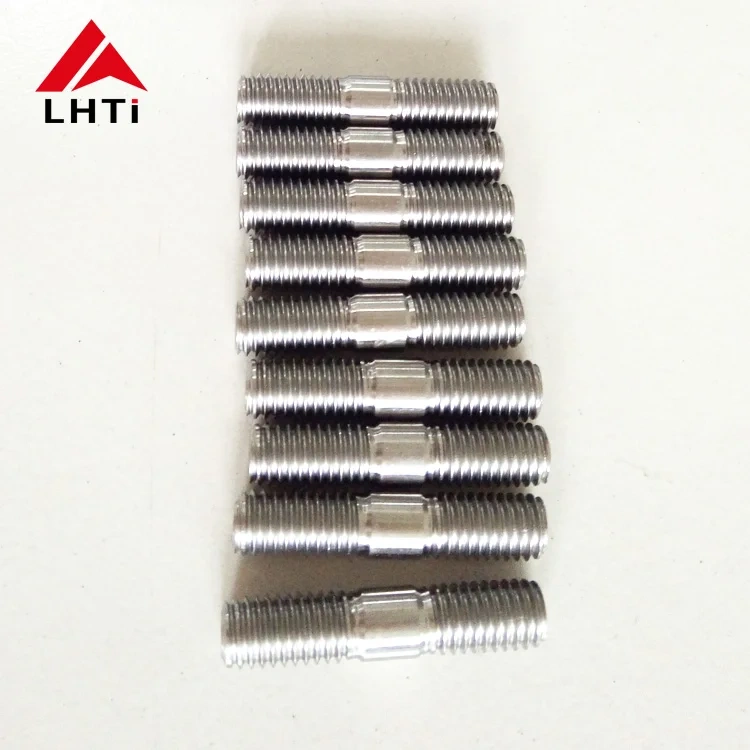 6Al4V Gr5 M8  titanium stud bolts