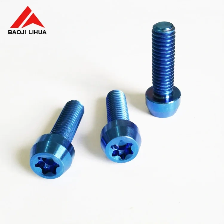 Grade5 M6 M8 Titanium star key bolt screw for Scooter