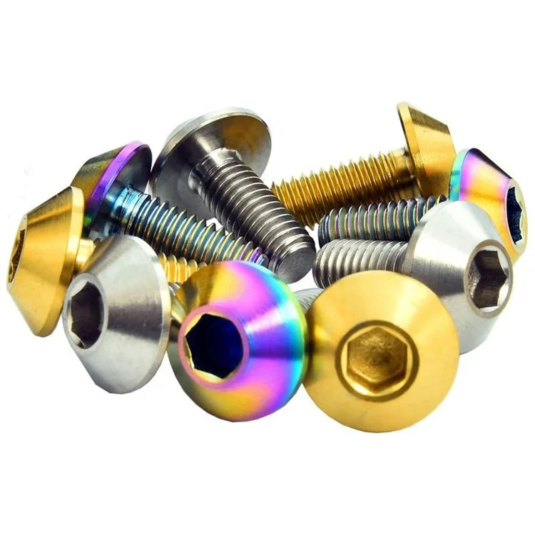 M3 M4 m5 m6 m8 m10 Titanium Button Head screw self tapping screw