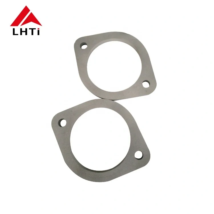 Factory price of 4 inch 5 inch Gr2 titanium car exhaust pipe flange