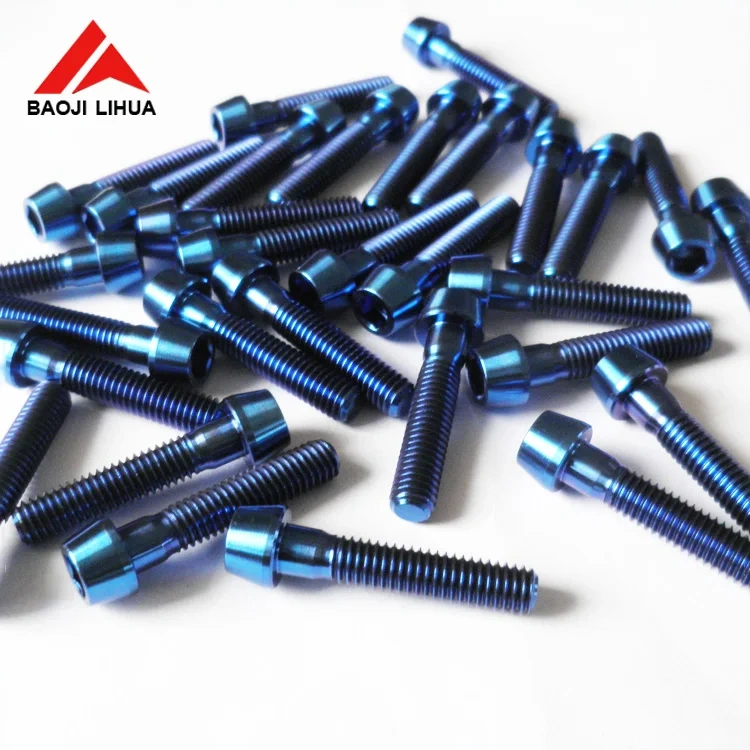 Hex head DIN 912 tap m5 m6 m8 Titanium bolt /screw for sale