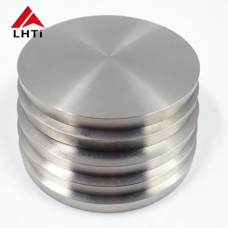 Customized Titanium Sputter Target PVD Materials 99.7% Pure Best Selling Titanium (Ti) Metal Disc