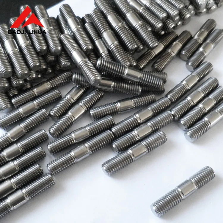 Grade 2 grade 5 double-headed bolts stud M5 M6 M8 titanium bolt