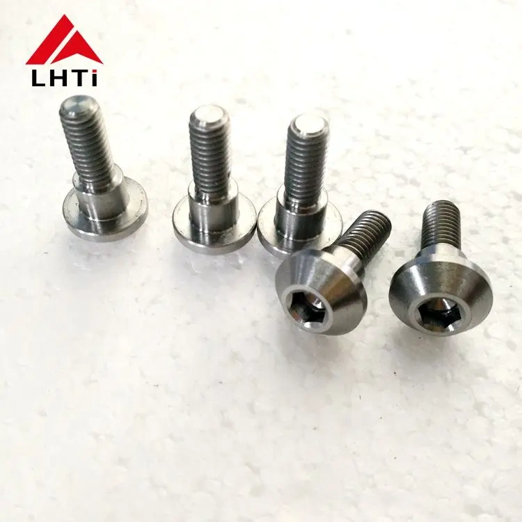 GR5 6Al4V m6 m8 Titanium disc bolts for motorcycle