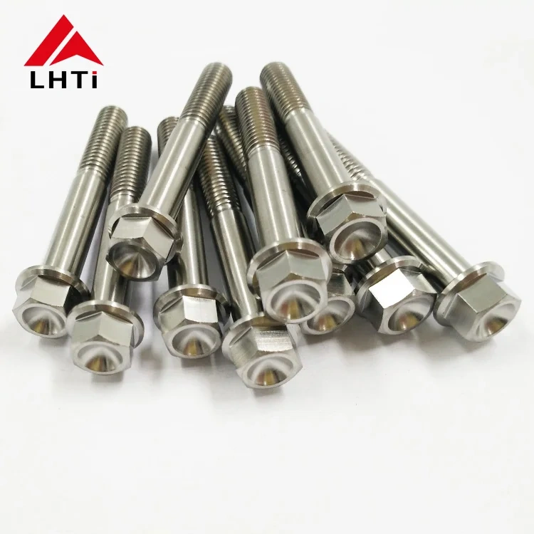 Factory Directly Supply Gr5 Dia m5 m6 m8 Titanium Threaded Rod