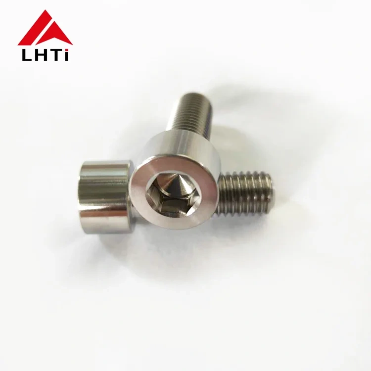 Colored titanium screw m5 m6 m8 green,blue anodized titanium bolts for bicycle
