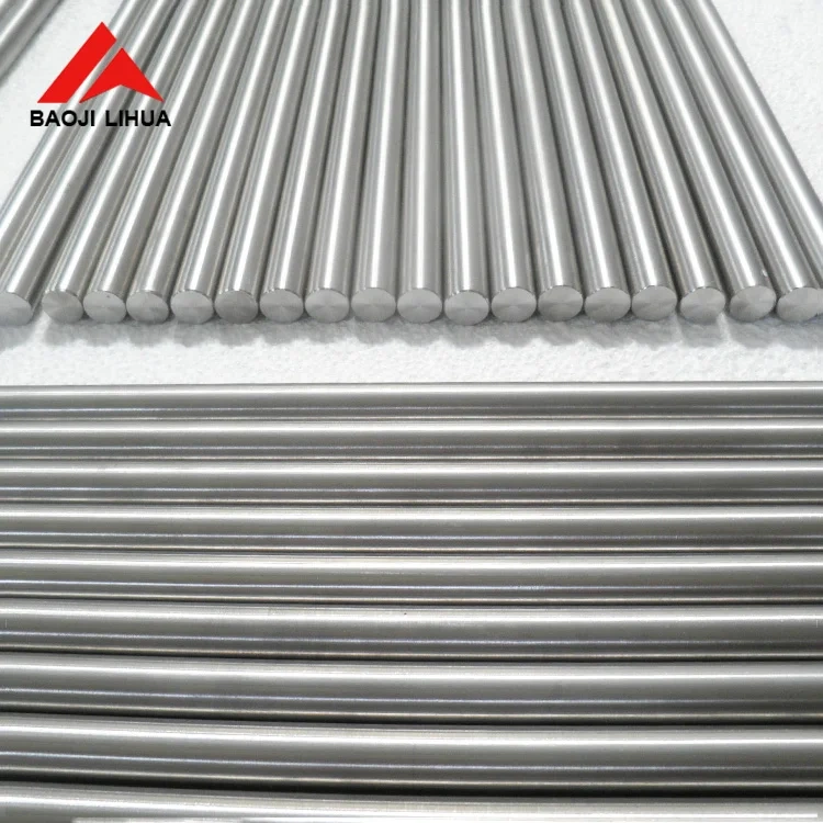 GR1 Polished Titanium Round Bars ASTM Titanium Alloy Rod