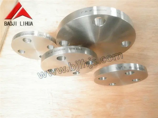 Gr2/Gr5  DN 10'' - 20'' Class 150/300 Titanium Spectacle Blind Flange Price