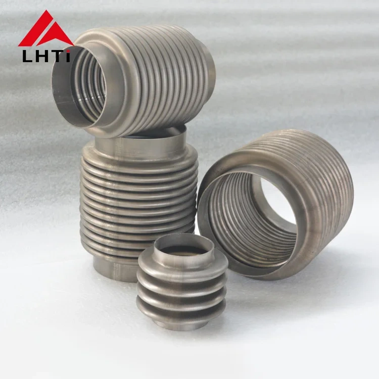 2.5" 3" 3.5" 4" Gr2 titanium exhaust bellows flex connector coupling joint