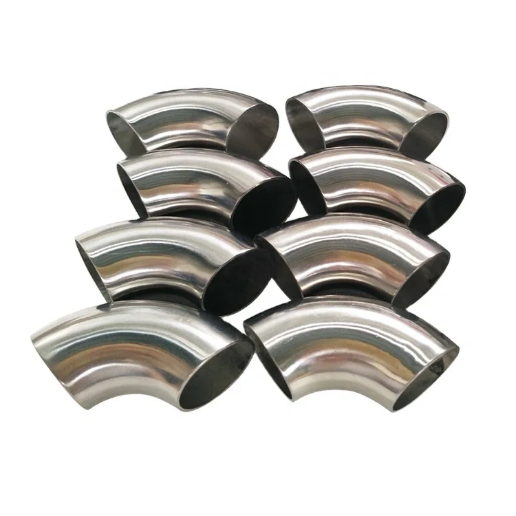 Gr2 titanium mandrel bends 90 degree elbow for exhaust pipe fittings