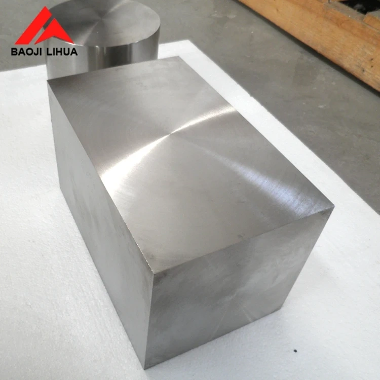 Hot sale ti6alv gr5 pure titanium ingot block billet price per kg