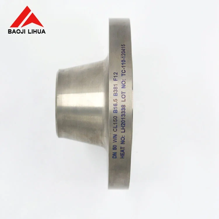 ANSI B 16.5 Ti GR12 titanium WNRF flange 6 INCH CL600