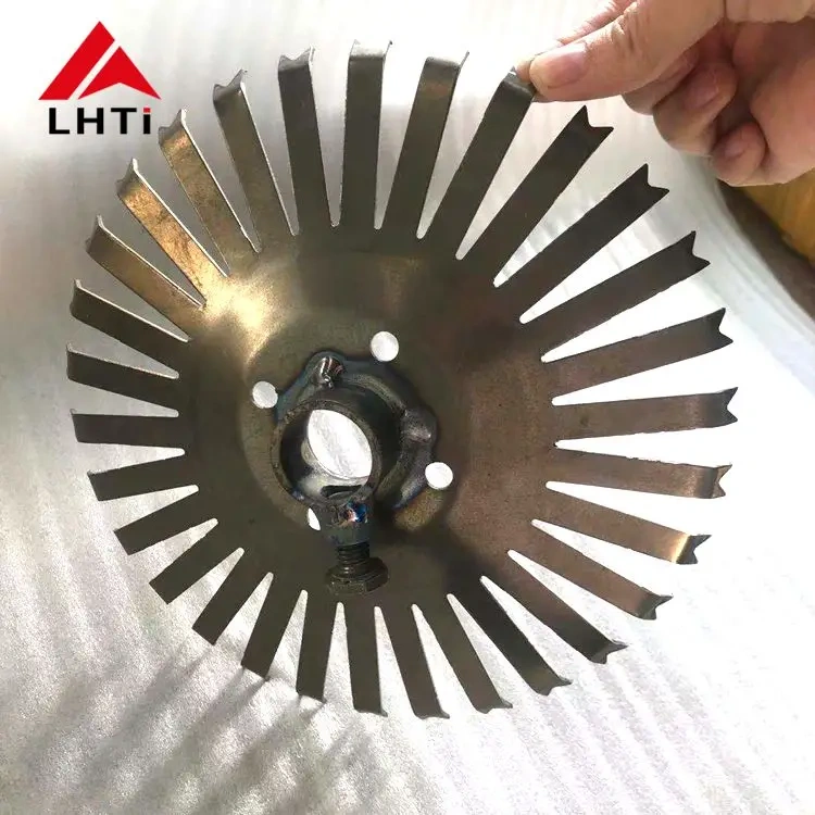 Anodizing titanium 30 teeth disk rack for Electroplating