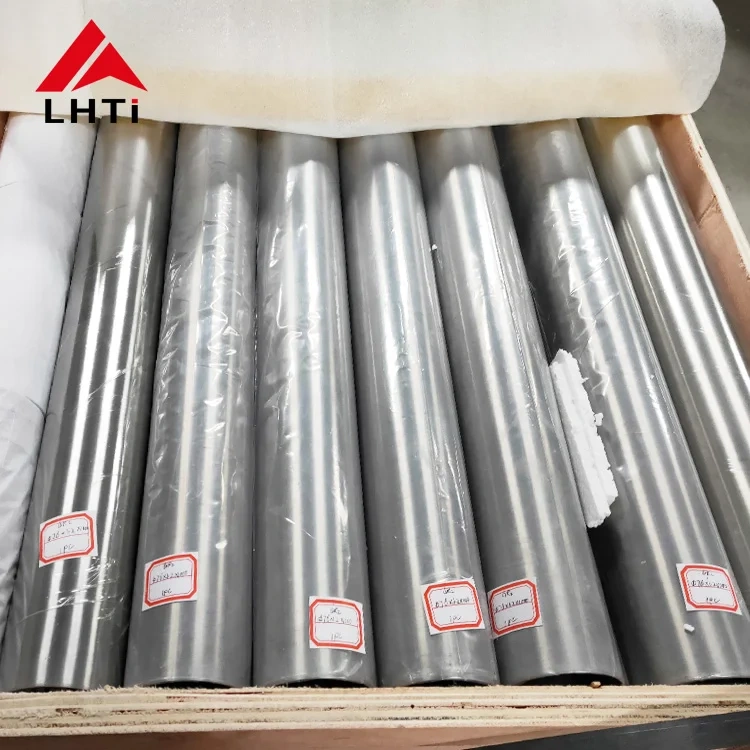 Gr7 wleded titanium tube Dia48.3mm th2.77mm L4445mm factory supply