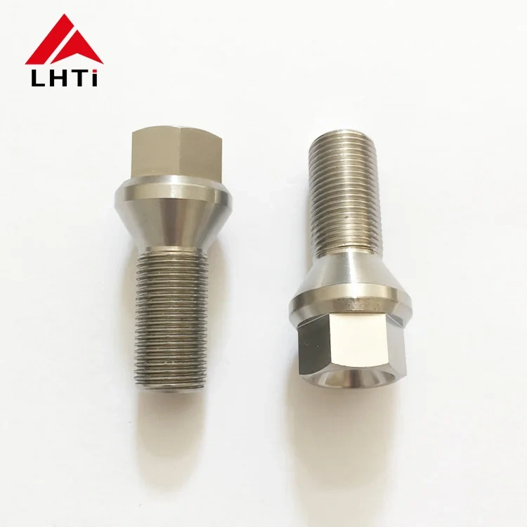 Ti6Al4V Grade 5 titanium wheel bolt lug bolts M14 x1.25 for BMW