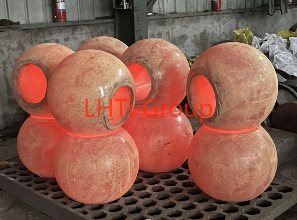 titanium and titanium alloy valve ball hollow casing floating ball can be customized