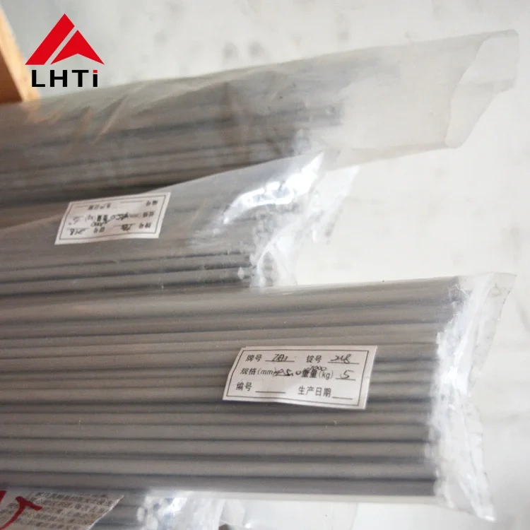 Gr12  Dia 0.5mm 0.8mm Titanium Welding Rod Price Per kg Ti Filler Wire In Stock
