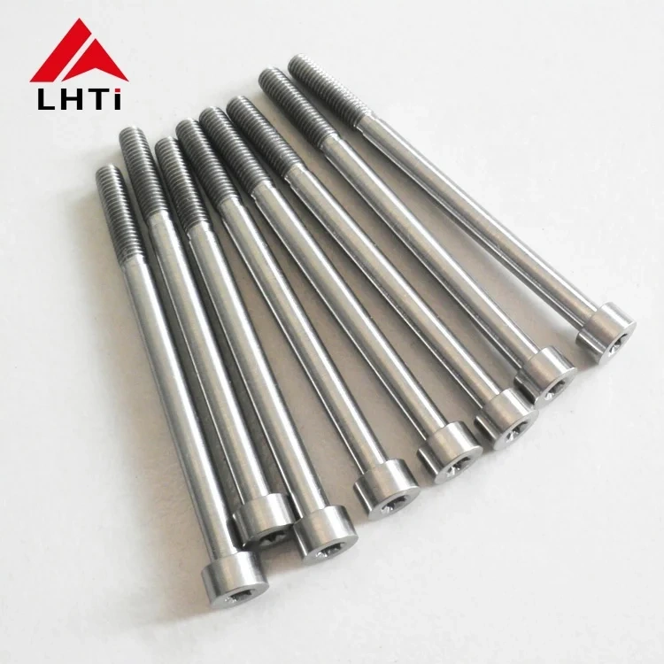 M4 M5 M6 M7 M8 Titanium Grade 5 DIN 912 Socket Head Cap Screw Bolt Fastener
