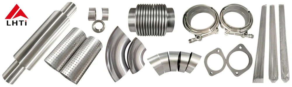 Factory supply ASTM B363 2" 2.5" 3" 3.5" 9 degree titanium pie cuts