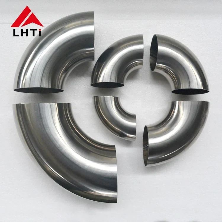Titanium exhaust 45 90 degree bends elbow for exhaust system