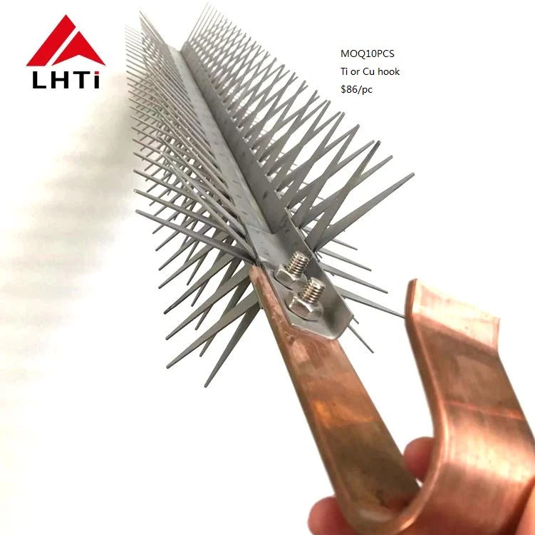 Hot products with competitive prices titanium jigs racks hooks discs