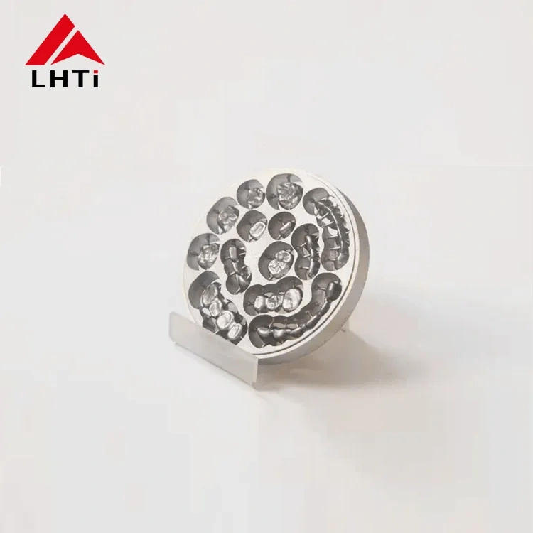 Medical Gr5 Eli Titanium Disc titanium block 98mm/98.5mm for dental