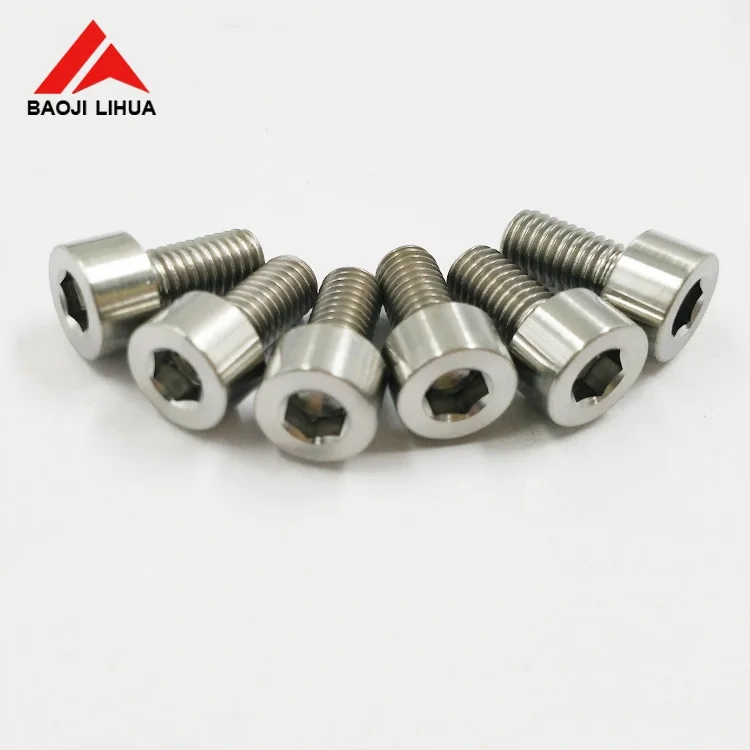 High quality  DIN912 Titanium Screws Bolts with allen head Fastener
