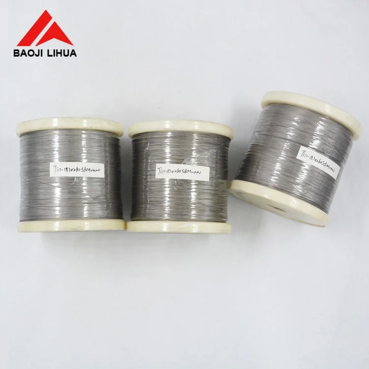 Pure titanium GR2  0.3mm 0.5mm 0.8mm 1.0mm titanium wire factory price