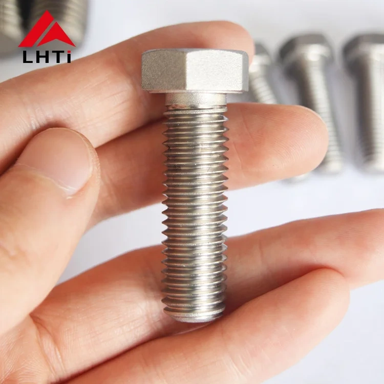 Top quality titanium fasteners din933 hex bolts and nuts M5 M6 M8 M10