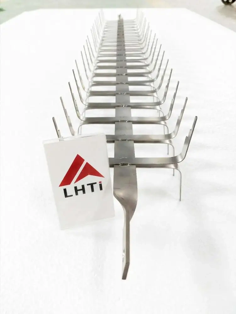 High quality Gr1 Gr2 pure titanium jigs racks hangers for Electroplating