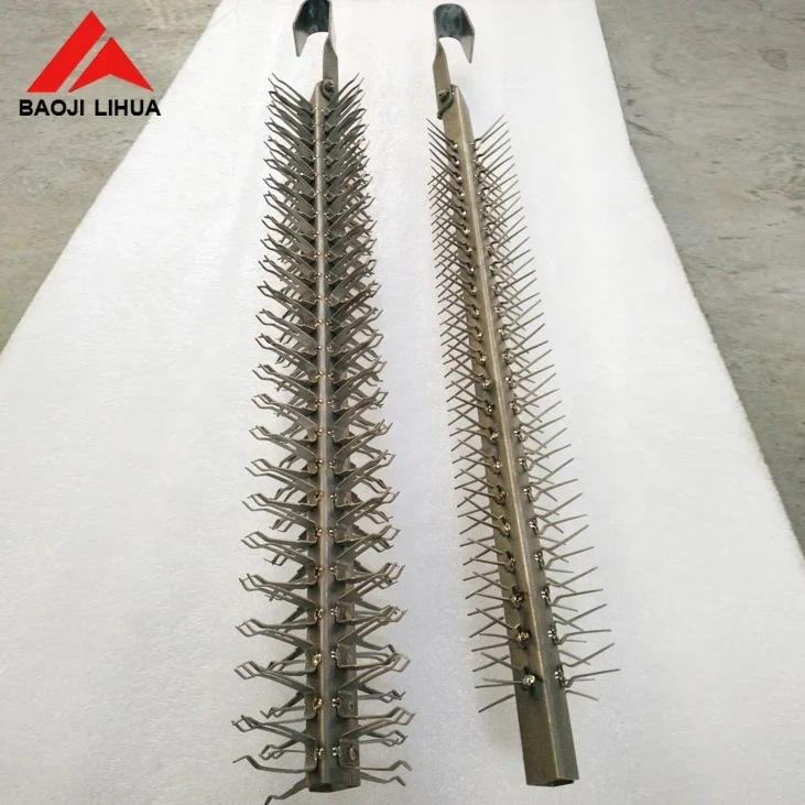 Long service life gr1 titanium anodizing rack pure titanium jigs
