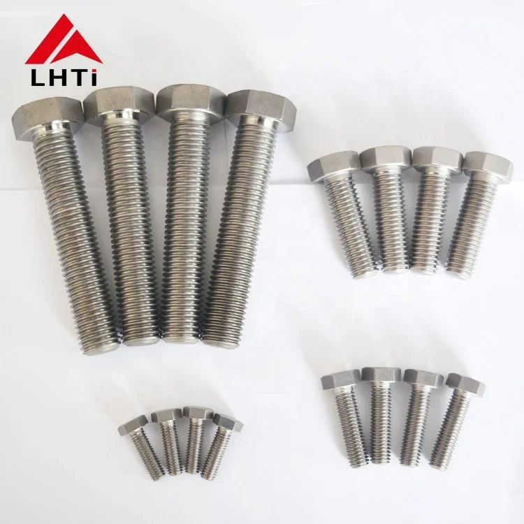 Motorcycle Gr5 Titanium Alloy Axle Chain Adjuster Bolt Kit Hex Bolt & Nut Set