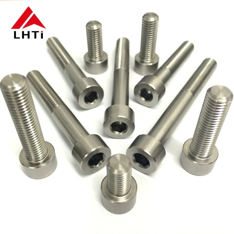 High quality  DIN912 Titanium Screws Bolts with allen head Fastener