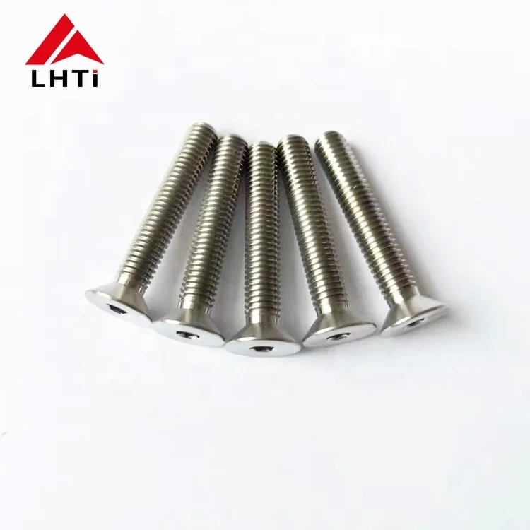 M3 M4 DIN 7991 Titanium Countersunk Bolt Grade 5  6AL-4V for RC Cars