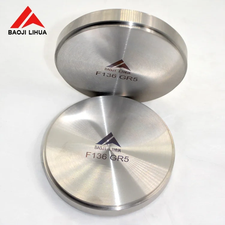 Medical Gr5 Eli Titanium Disc titanium block 98mm/98.5mm for dental