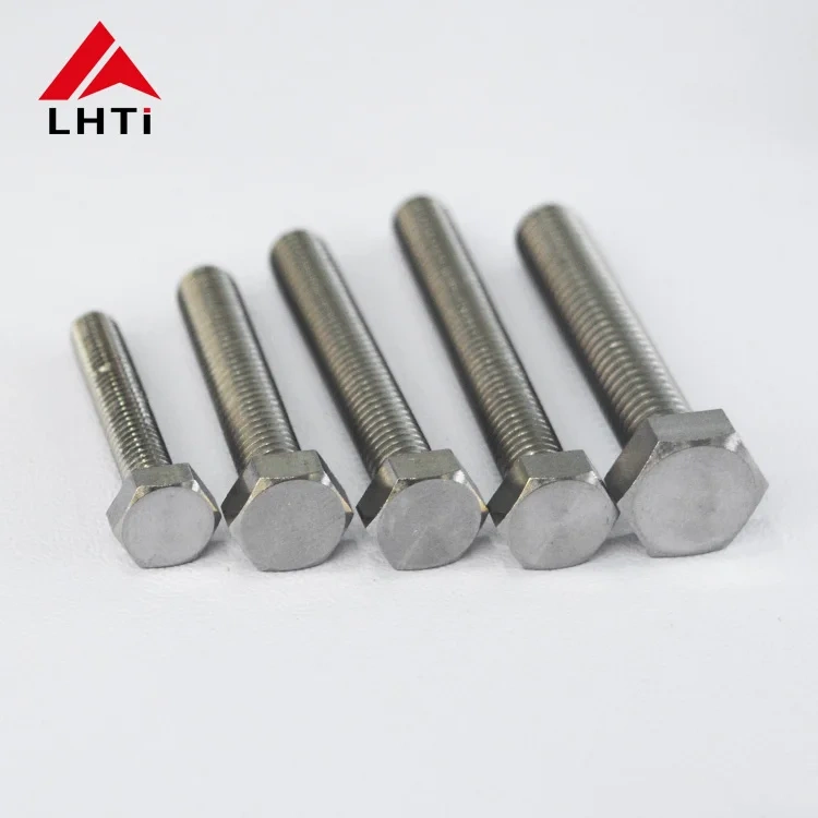 Top quality titanium fasteners din933 hex bolts and nuts M5 M6 M8 M10