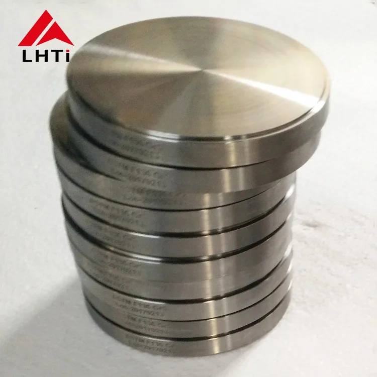 ASTM F136 Gr5 eli t ASTM F67 Gr2 Gr4 Titanium Disc 98mm for medical