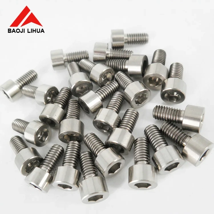 High quality Gr5 titanium bolt M6 M8 M10 DIN912 titanium screws
