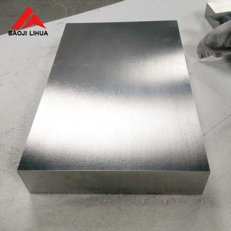 ASTMB265 Gr2 Gr5 ti 6al4v polished 1mm Thickness Grade 2 Titanium Sheet Titanium Plate In Stock